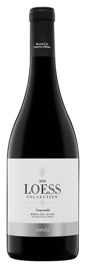 Botella de LOESS COLLECTION RIBERA DEL DUERO, vino tinto de Ribera del Duero