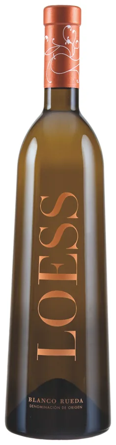 Botella de LOESS RUEDA, vino blanco de Rueda